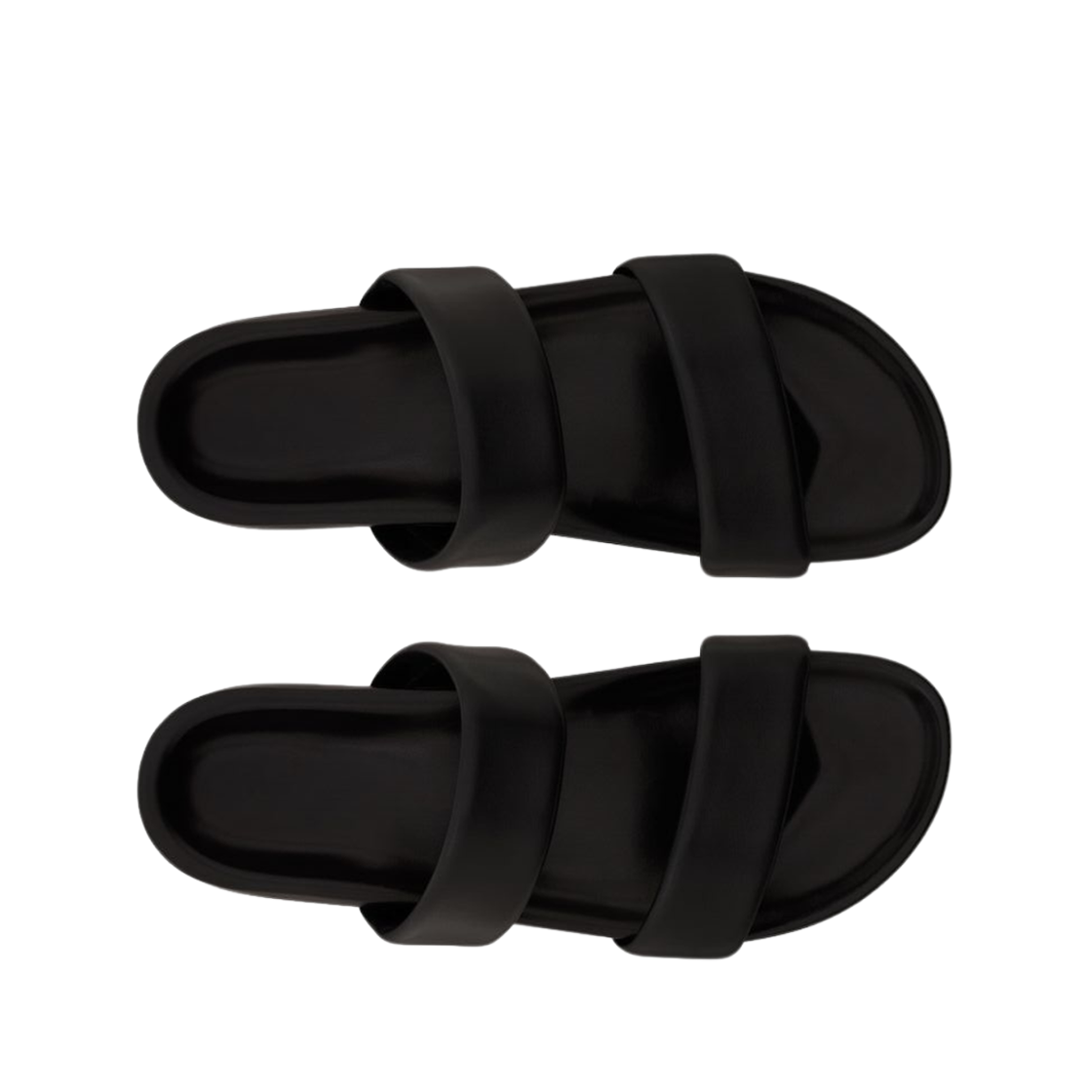 Saint Laurent Nichols Slides In Smooth Leather Black 상세 이미지 2