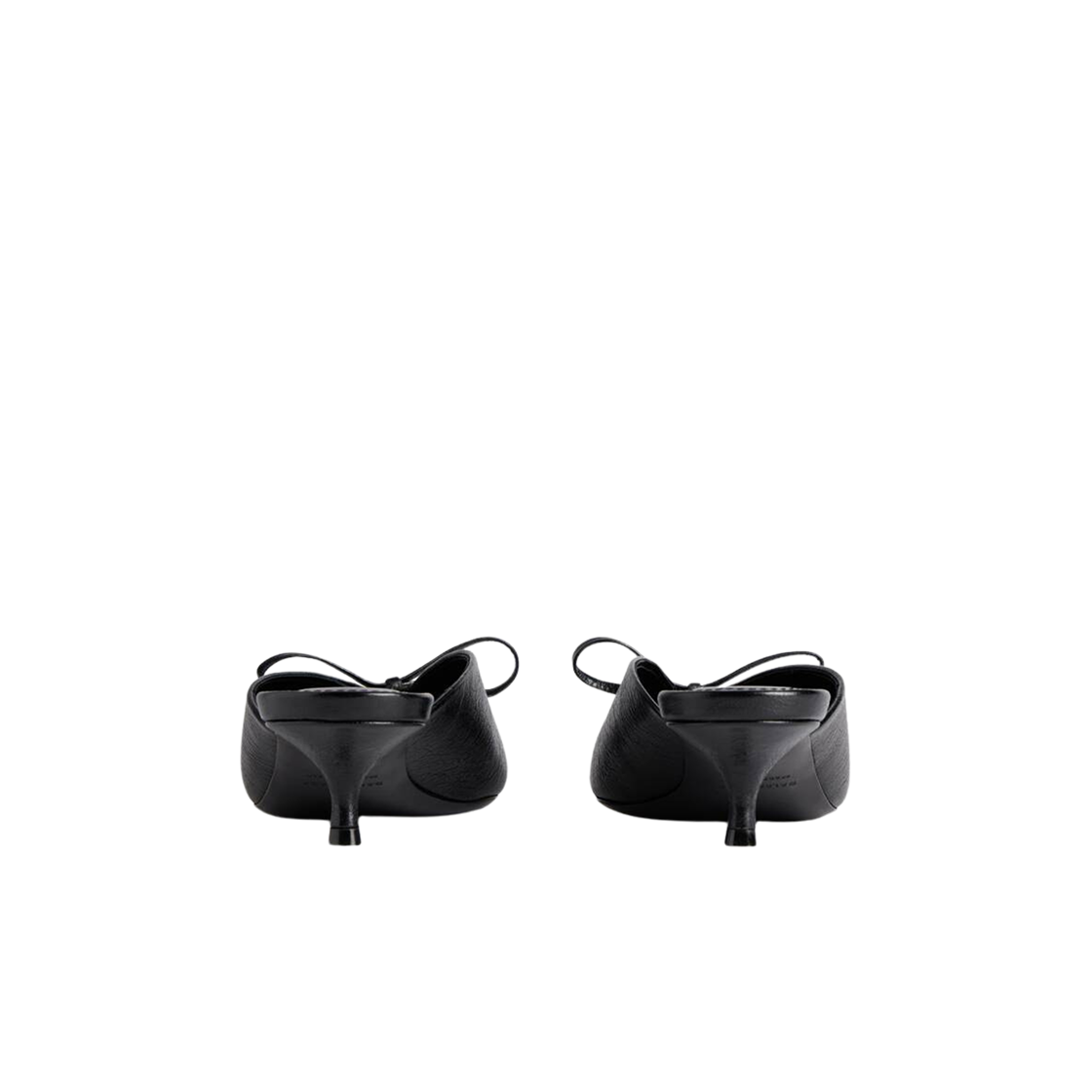 (W) 발렌시아가 나이프 보우 40mm 뮬 블랙((W) Balenciaga Knife Bow 40mm Mule Black) - 2