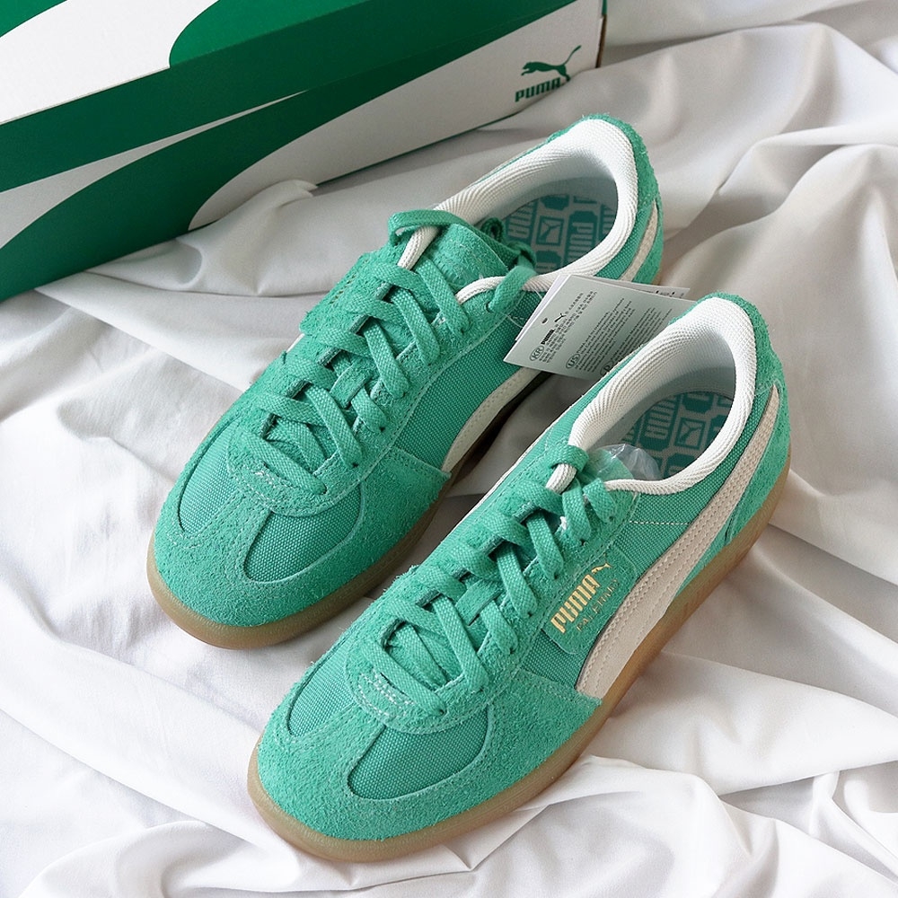 Puma Palermo Vintage Jade Frost 착용 스타일 - 4