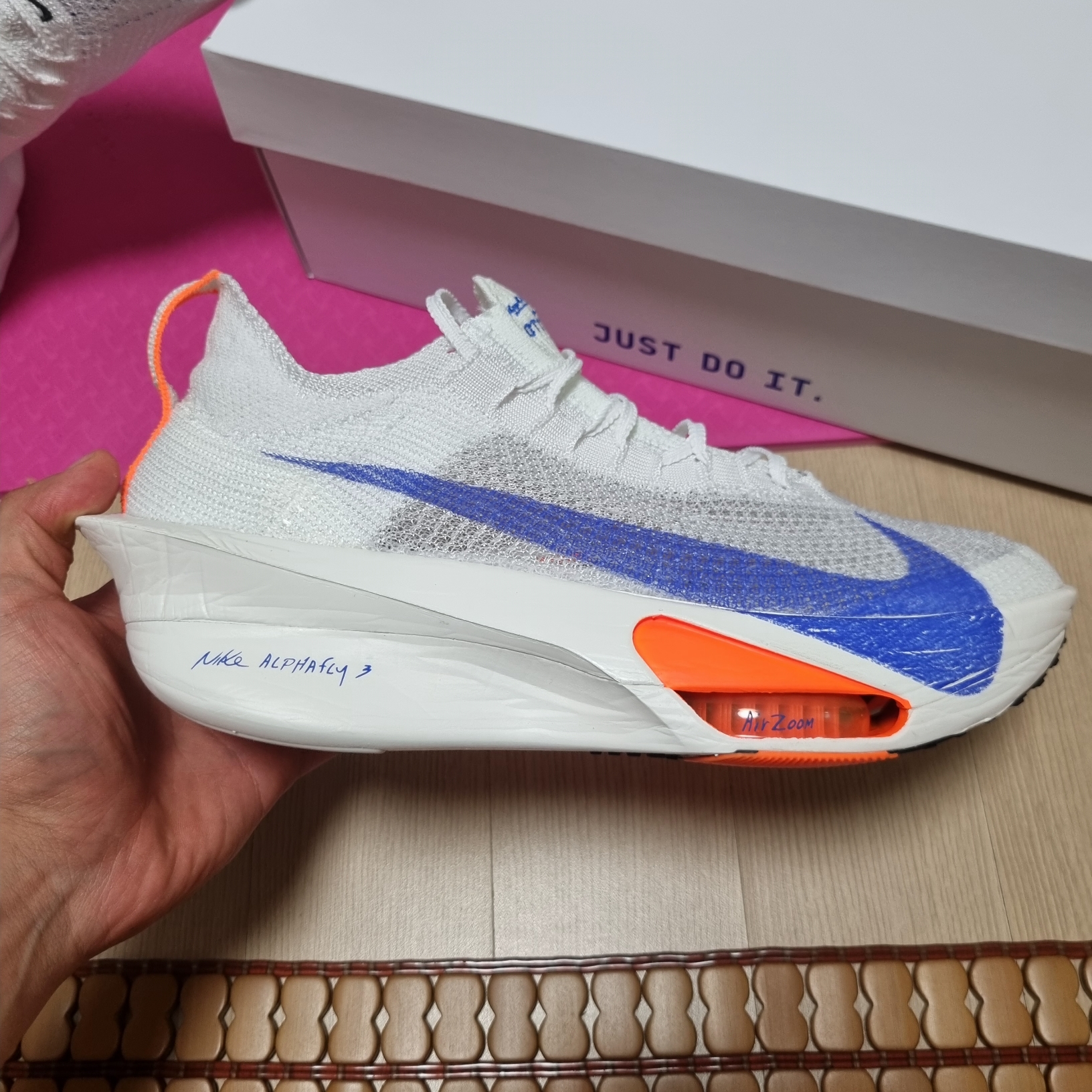 Nike Air Zoom Alphafly Next% 3 Blueprint 착용 스타일 - 3