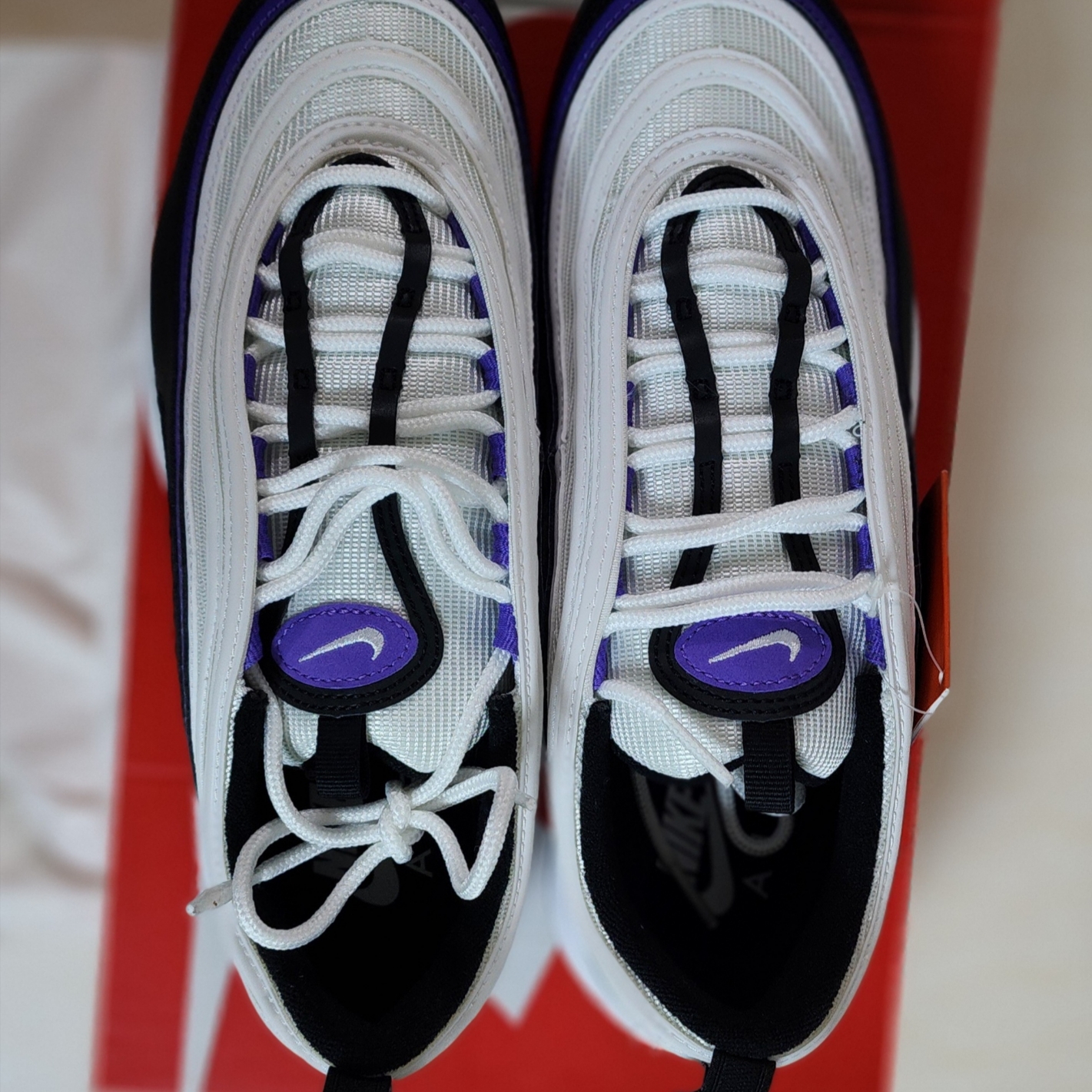 Nike Air Max 97 Action Grape 착용 스타일 - 2