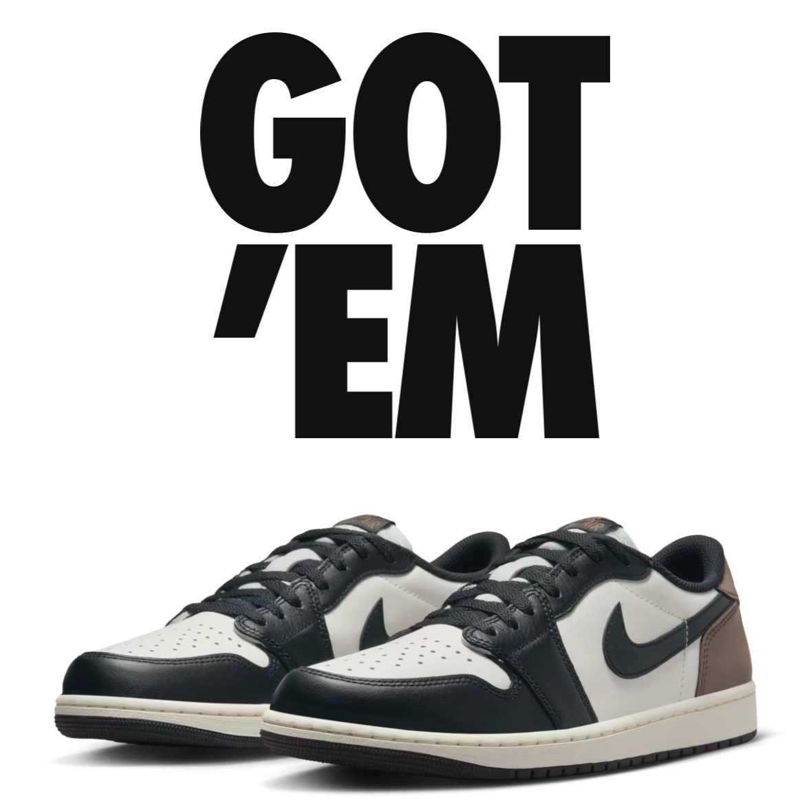 Jordan 1 Retro Low OG Mocha 착용 스타일