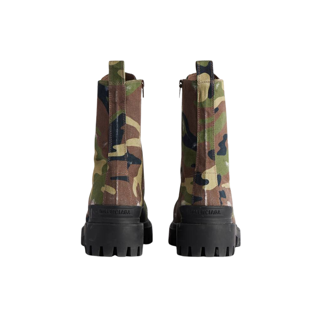 발렌시아가 스트라이크 20mm 부츠 카모 프린트 다크 그린(Balenciaga Strike 20mm Boot Camo Print Dark Green) - 2