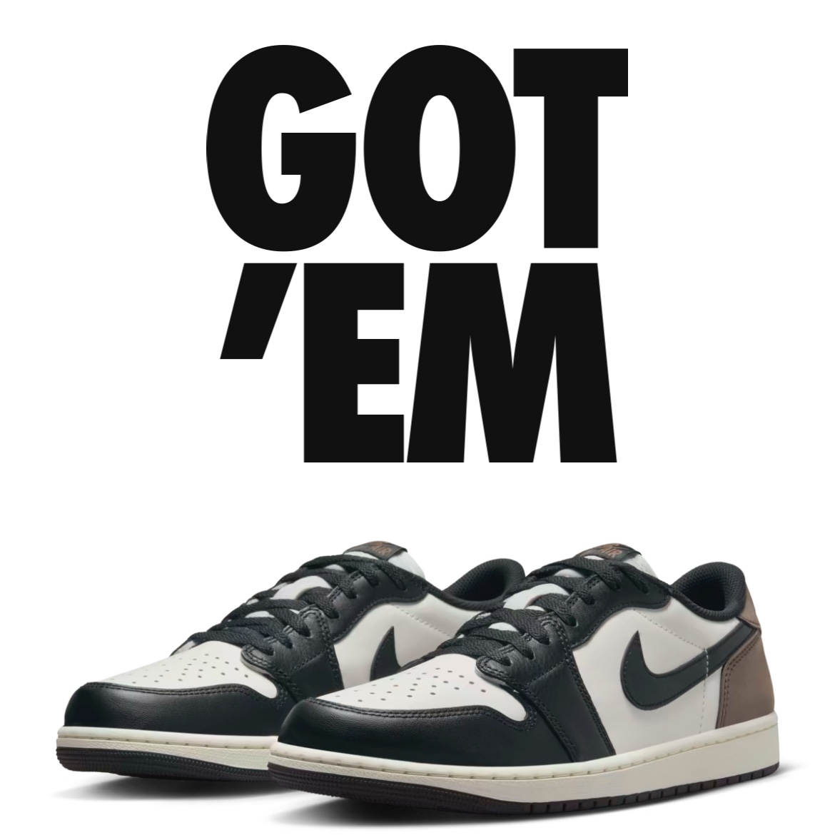 Jordan 1 Retro Low OG Mocha 착용 스타일