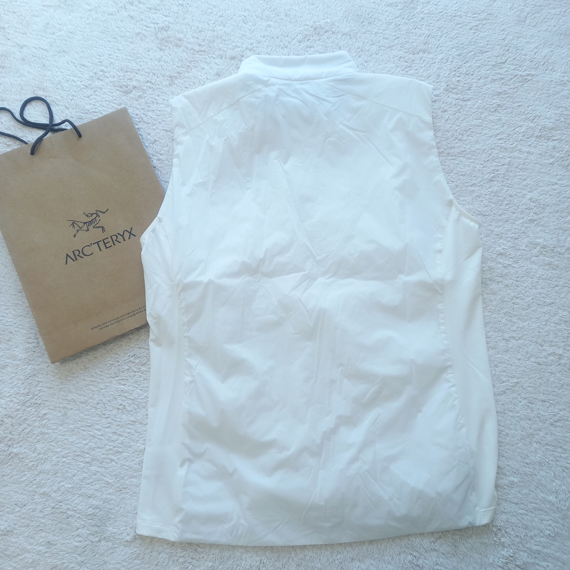 Arc'teryx Atom SL Vest Black 착용 스타일 - 4