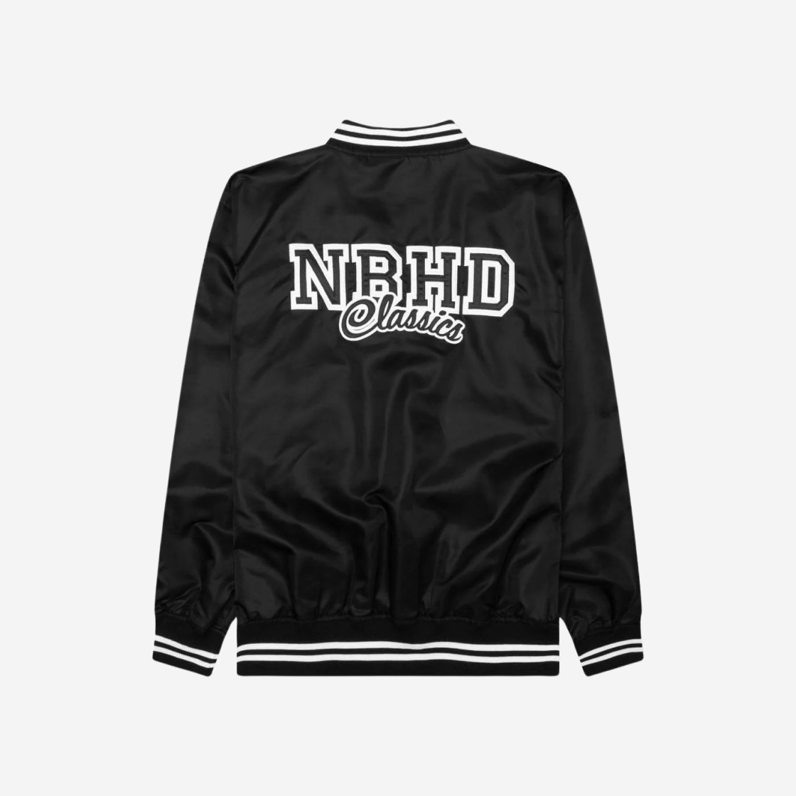 Neighborhood Baseball Jacket Black 상세 이미지 2