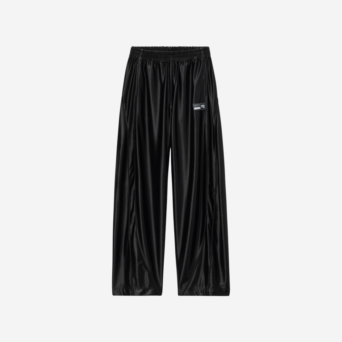 (W) Alexander Wang Logo Track Pant Black 상세 이미지 1