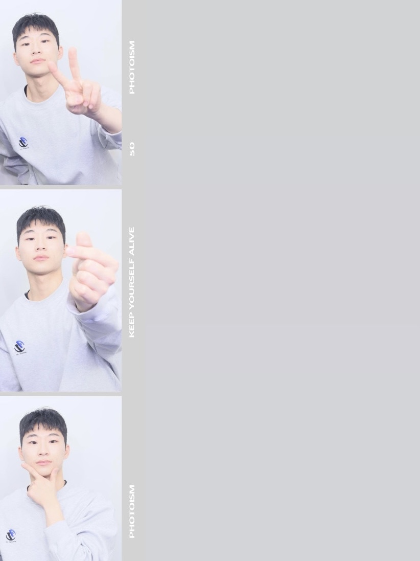 Zara x Ader Error Oversize Sweatshirt Grey 착용 스타일 - 2