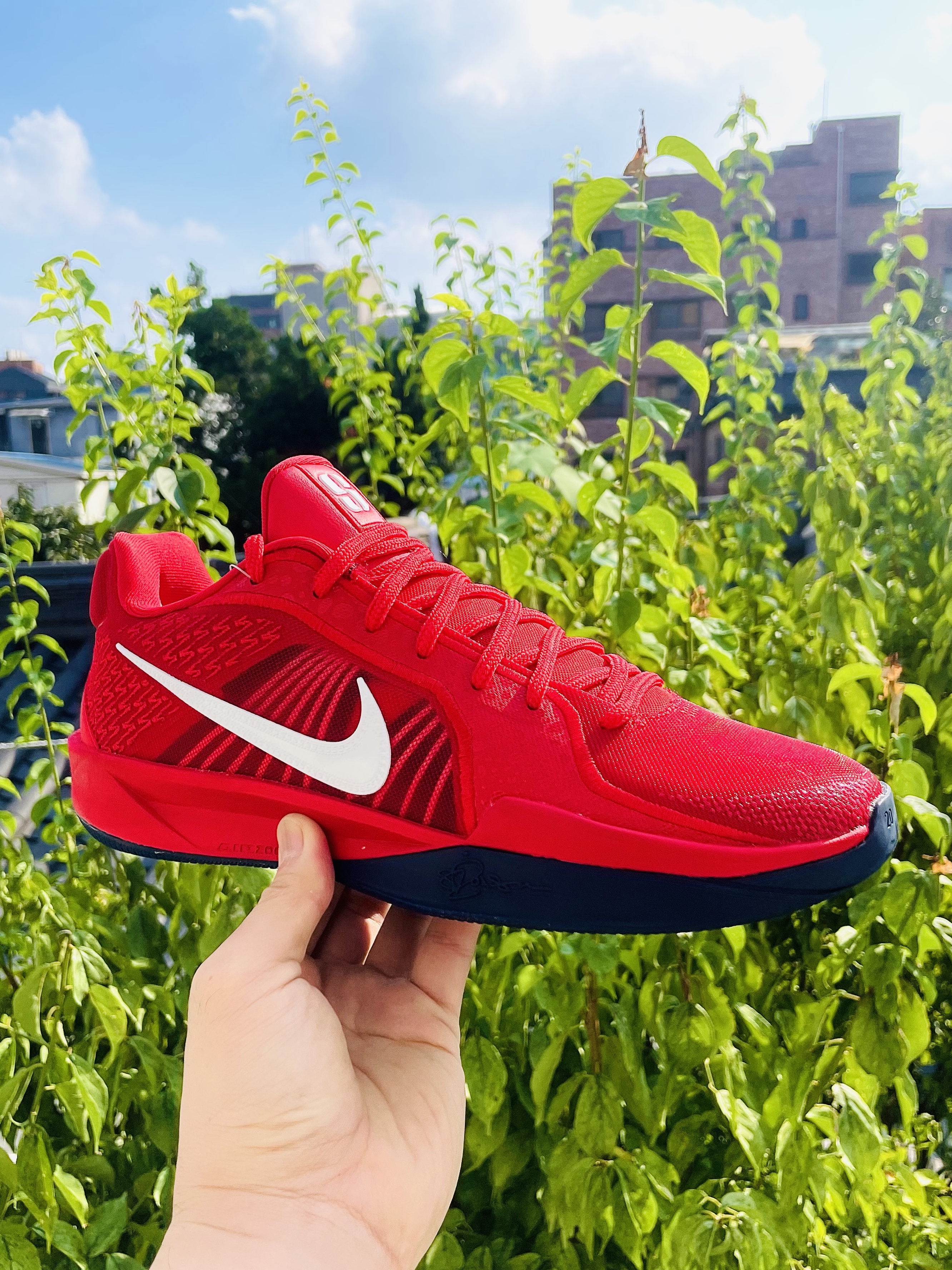 Nike Sabrina 2 EP Sport Red 착용 스타일