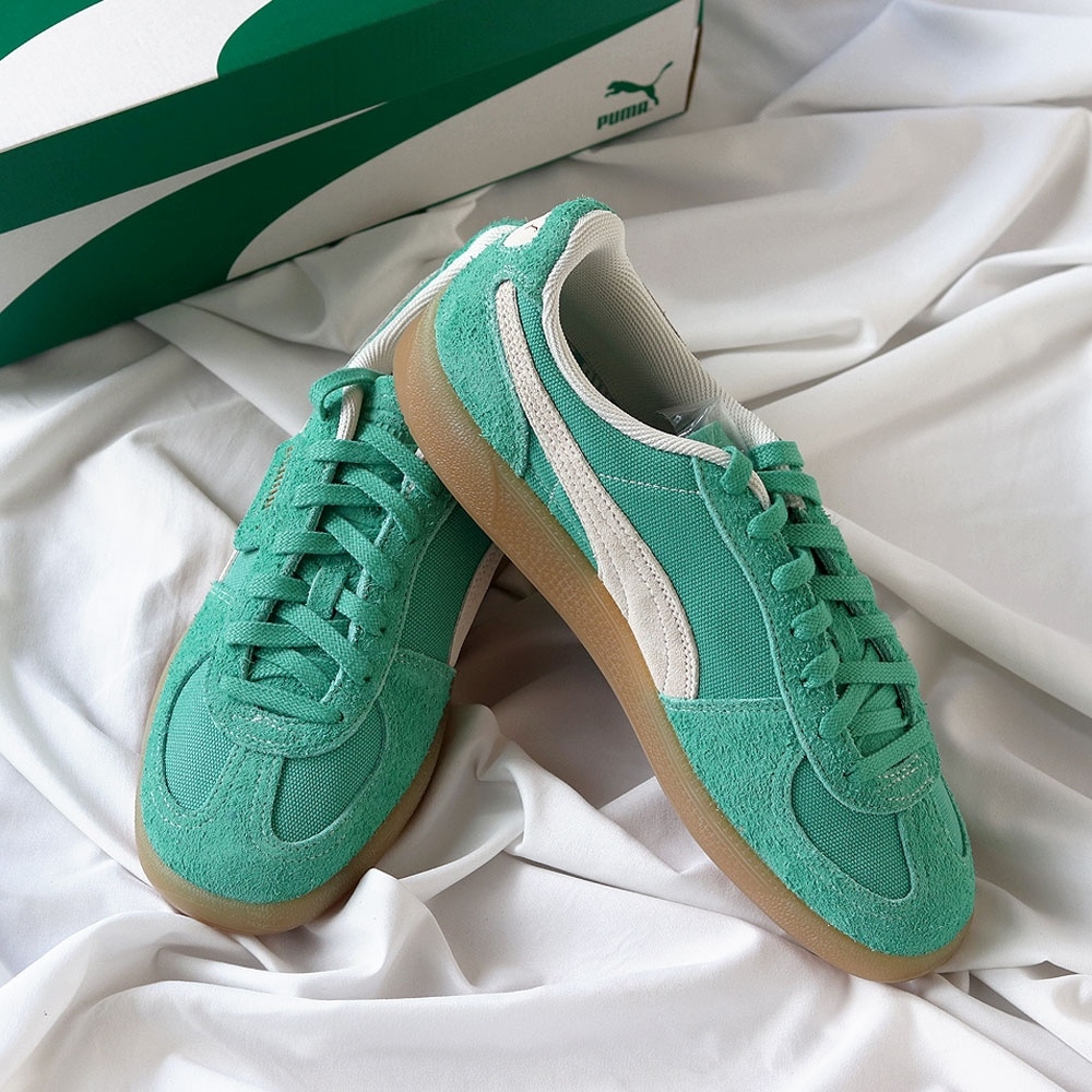 Puma Palermo Vintage Jade Frost 착용 스타일 - 1