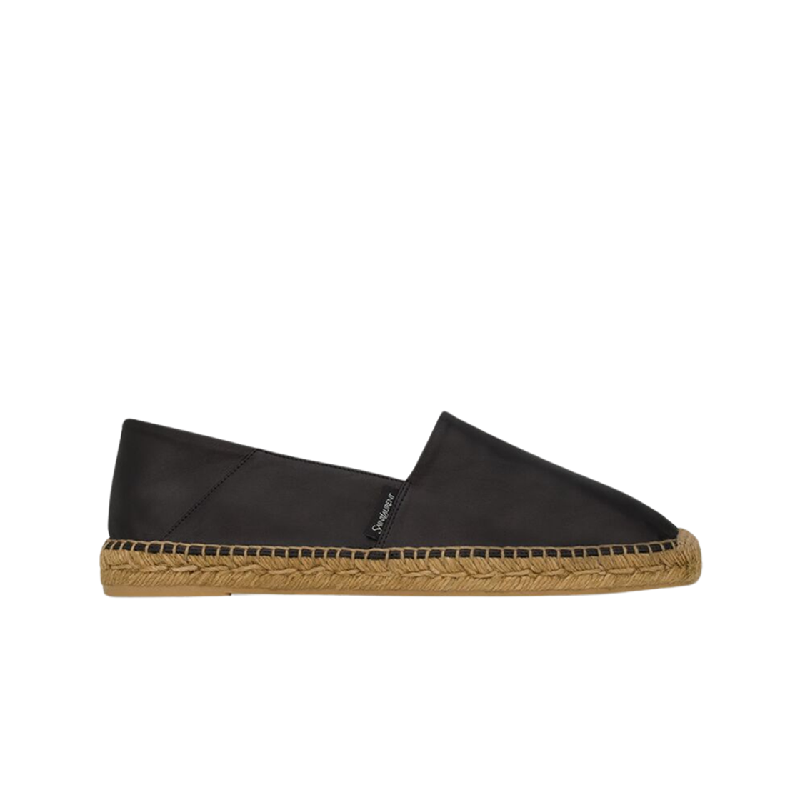 Saint Laurent Espadrilles In Smooth Leather Black 상세 이미지 1