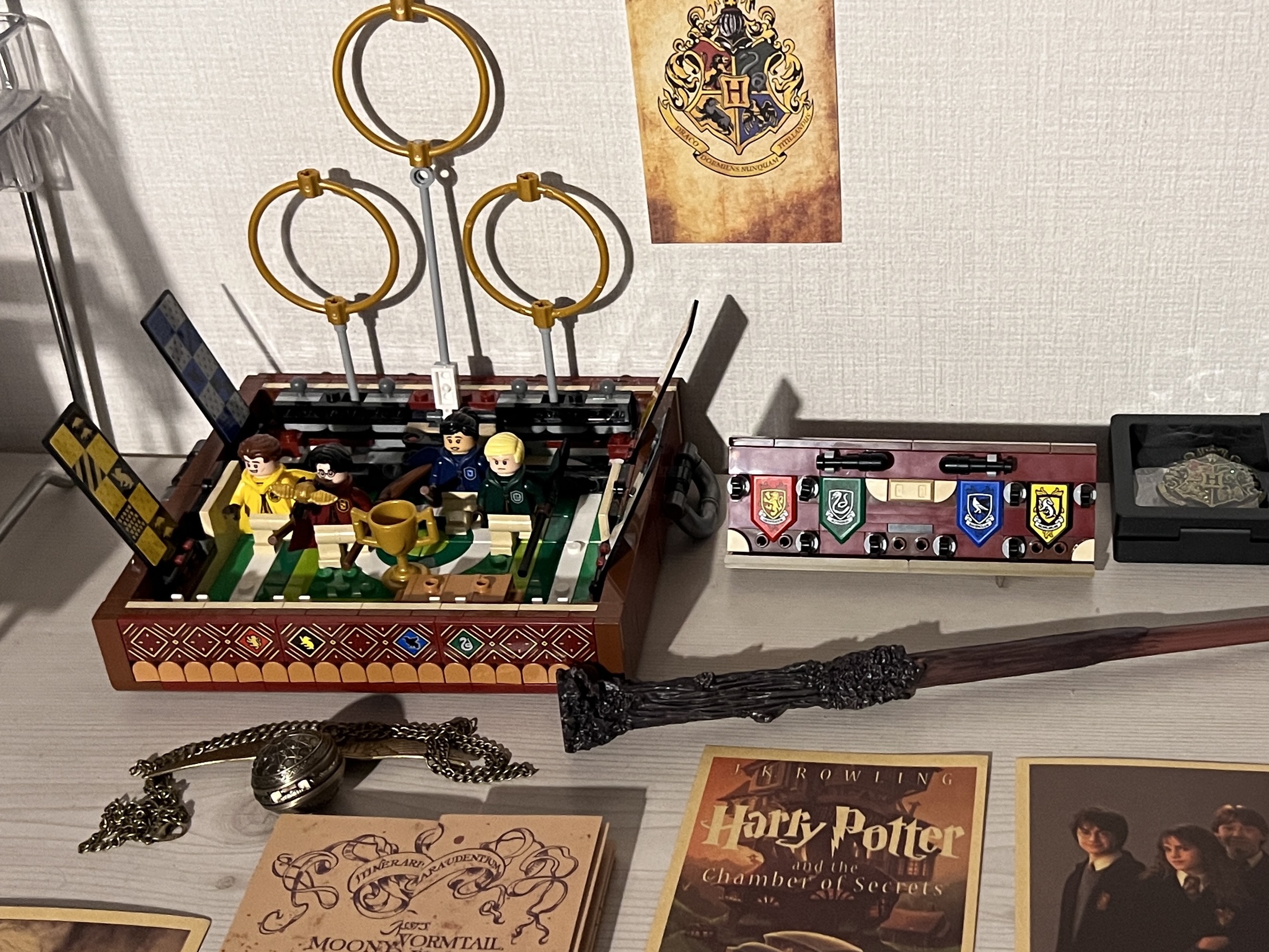 Lego Harry Potter Hogwarts Castle and Grounds, Lego Harry Potter Quidditch Trunk 착용 스타일 - 4