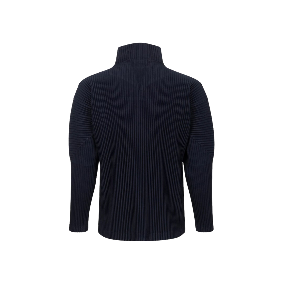 Homme Plisse Issey Miyake Basics High-Neck Zip Up Jacket Navy 상세 이미지 2