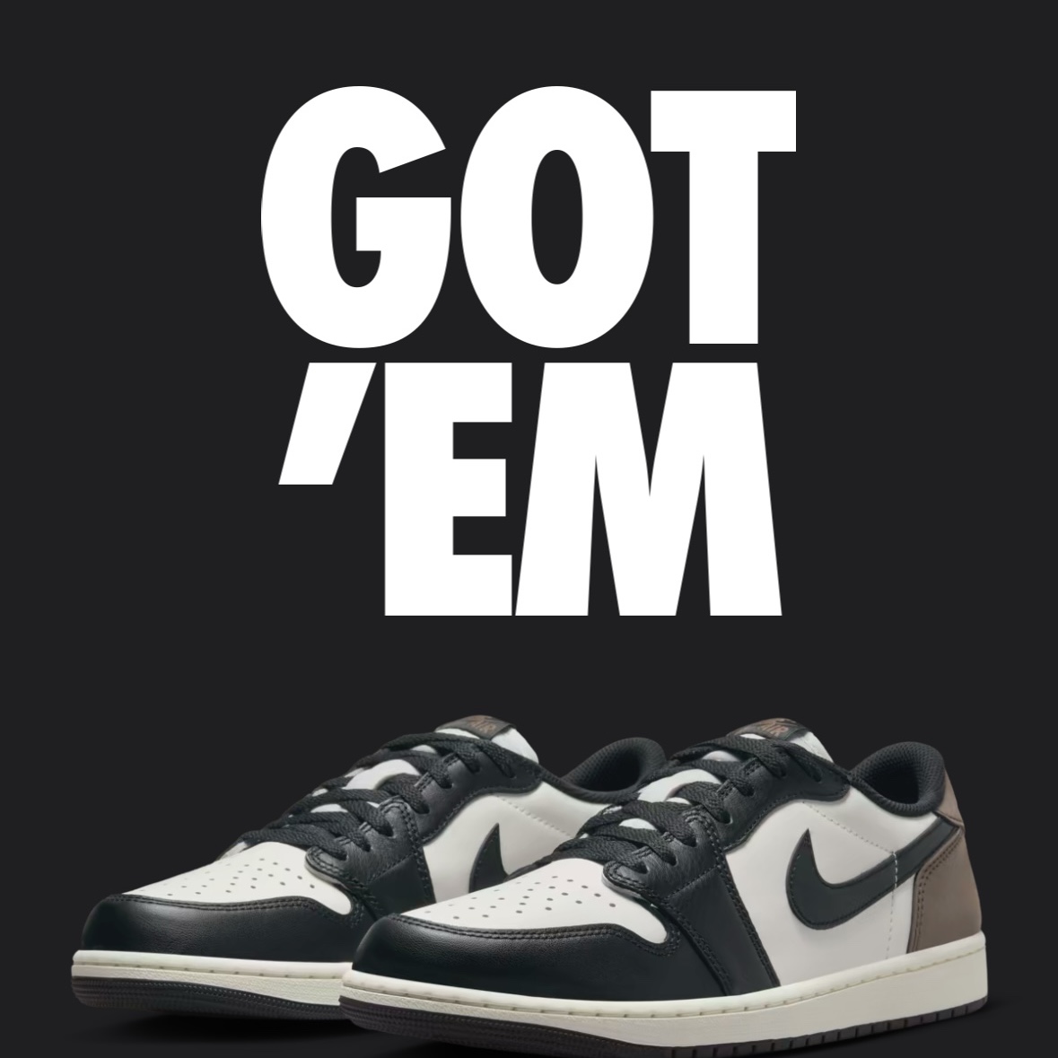 Jordan 1 Retro Low OG Mocha 착용 스타일
