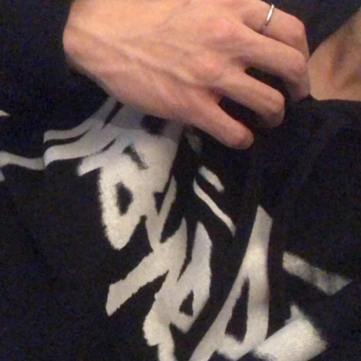 Stussy Dizzy Stock Hoodie Black 착용 스타일