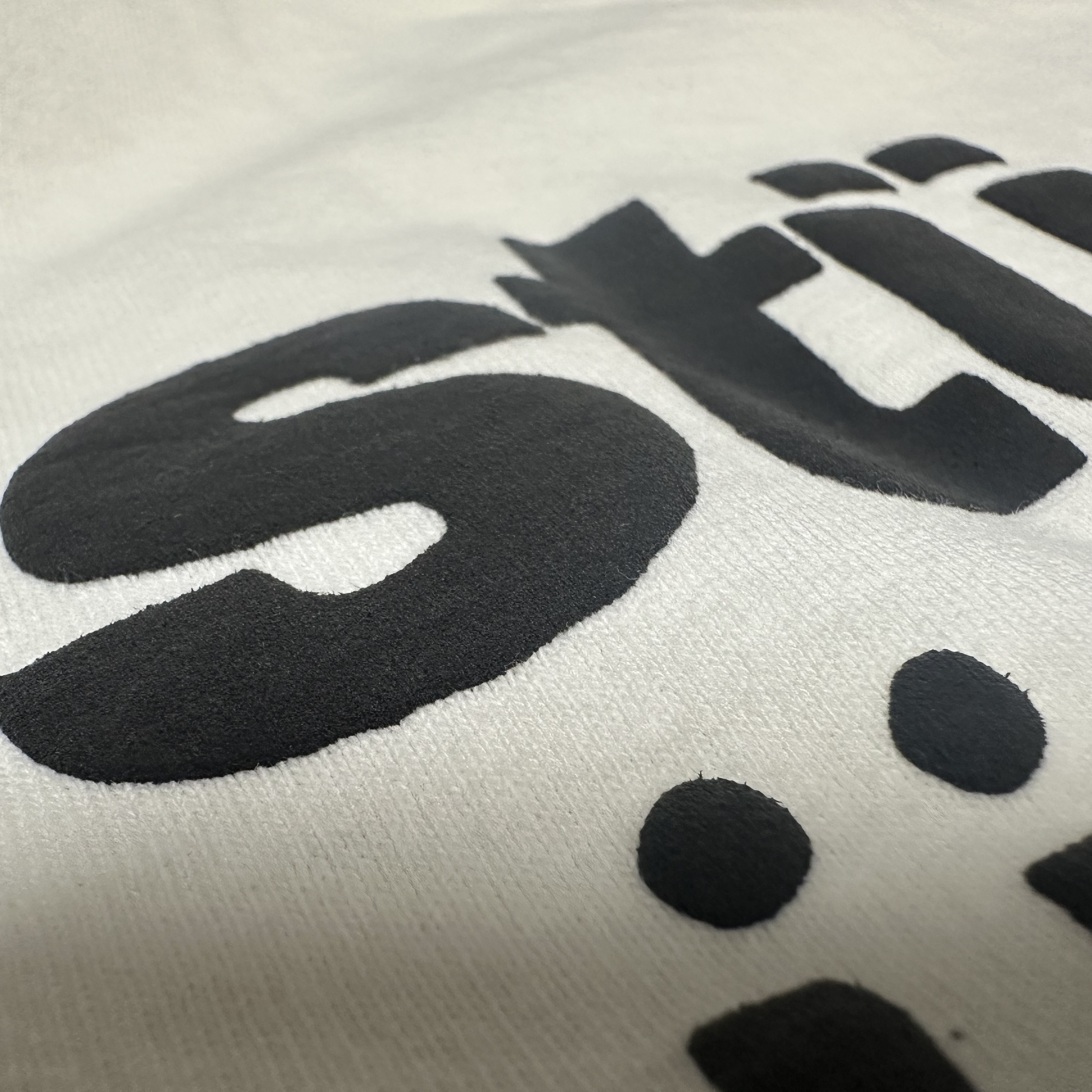 Stussy DNA Pigment Dyed T-Shirt Natural 착용 스타일 - 2