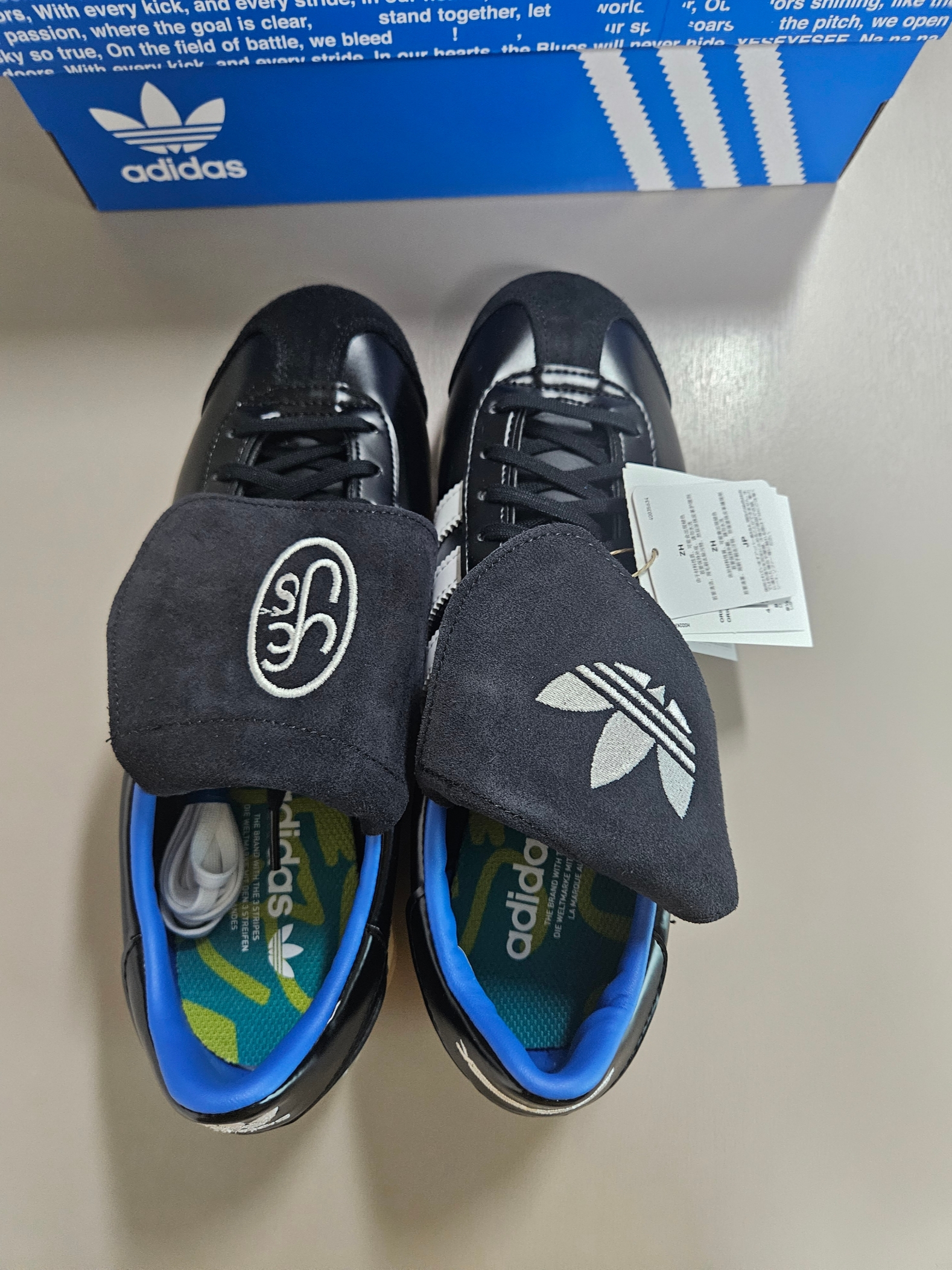 Adidas x Yeseyesee Country OG Core Black Cloud White 착용 스타일 - 9
