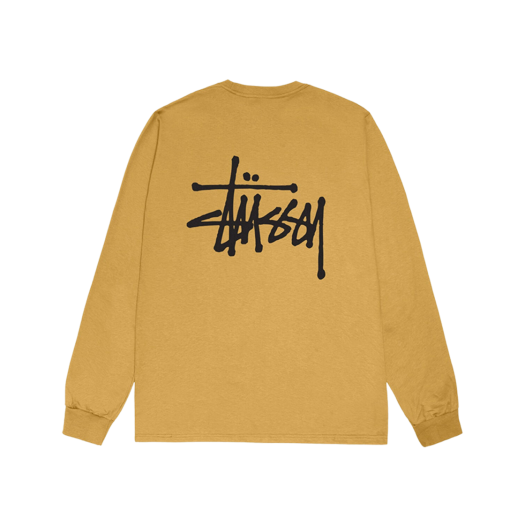 Stussy Basic Stussy LS T-Shirt Curry 2024