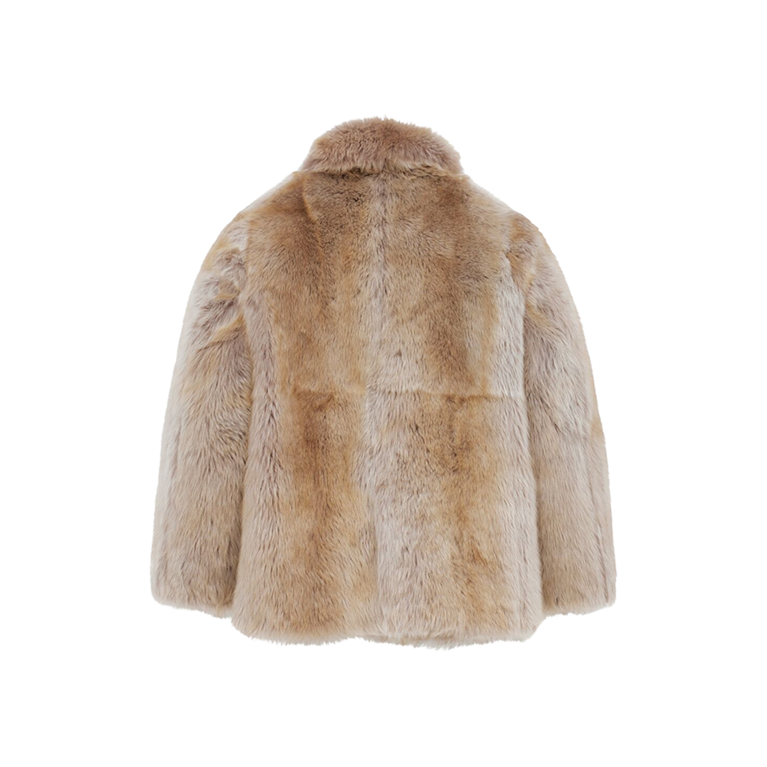 (W) Saint Laurent Coat In Shearling Craie 상세 이미지 2