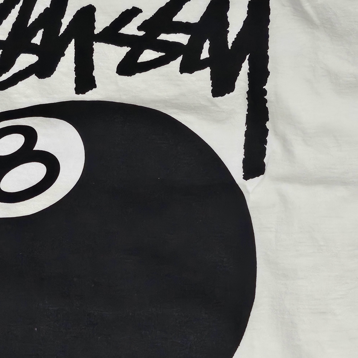 Stussy 8 Ball Pigment Dyed T-Shirt Natural 착용 스타일