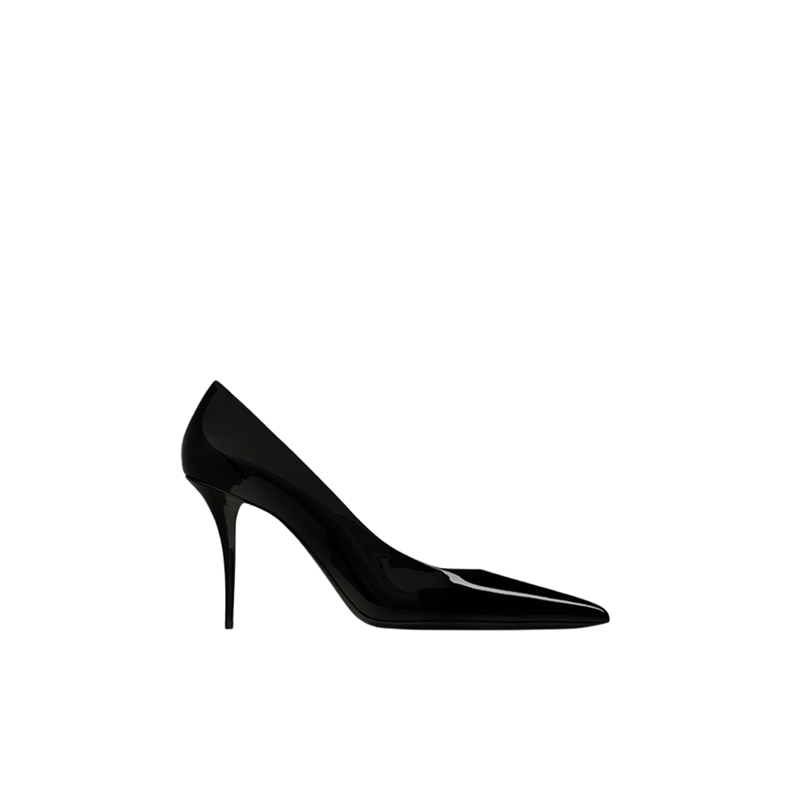 (W) Saint Laurent Norma Pumps In Patent Leather Black 상세 이미지 1