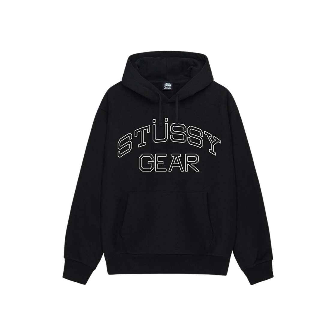 Stussy Gear Hoodie Black 상세 이미지 1