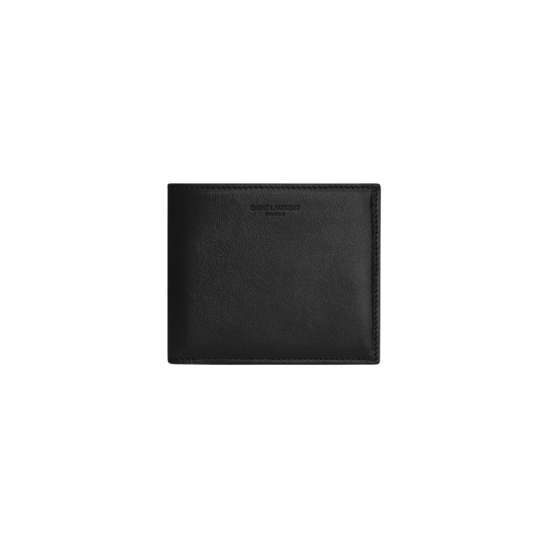 Saint Laurent Saint Laurent Paris East/West Wallet In Grained Leather Black 상세 이미지 1