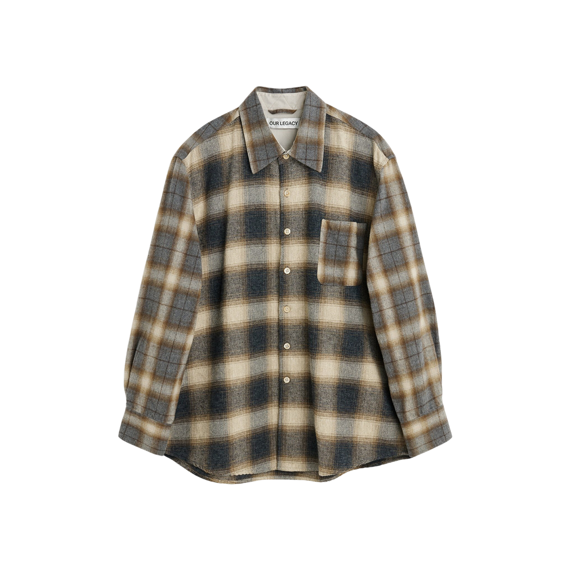 Our Legacy Above Shirt Doyle Check Lagger Flannel 상세 이미지 1