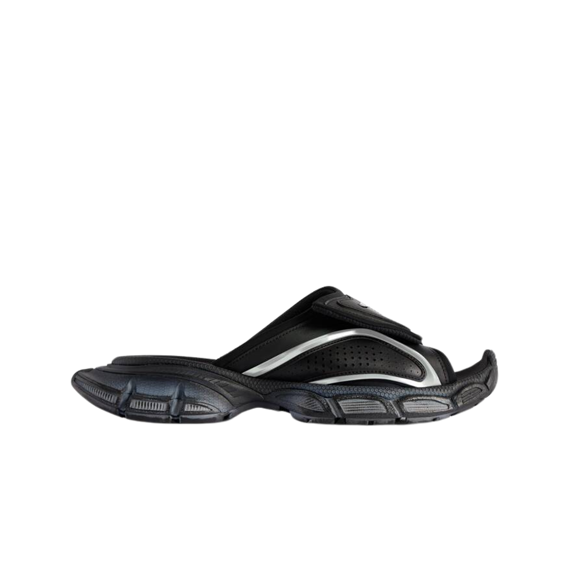 799939W3XSL1000 Balenciaga 3XL Slide Sandal Black