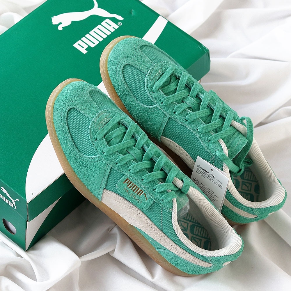 Puma Palermo Vintage Jade Frost 착용 스타일 - 2