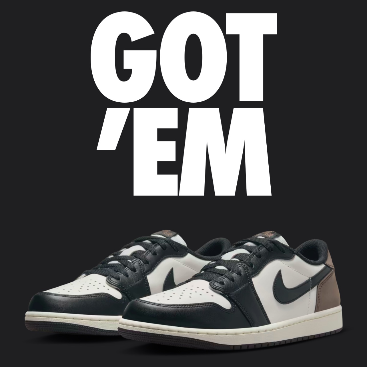 Jordan 1 Retro Low OG Mocha 착용 스타일