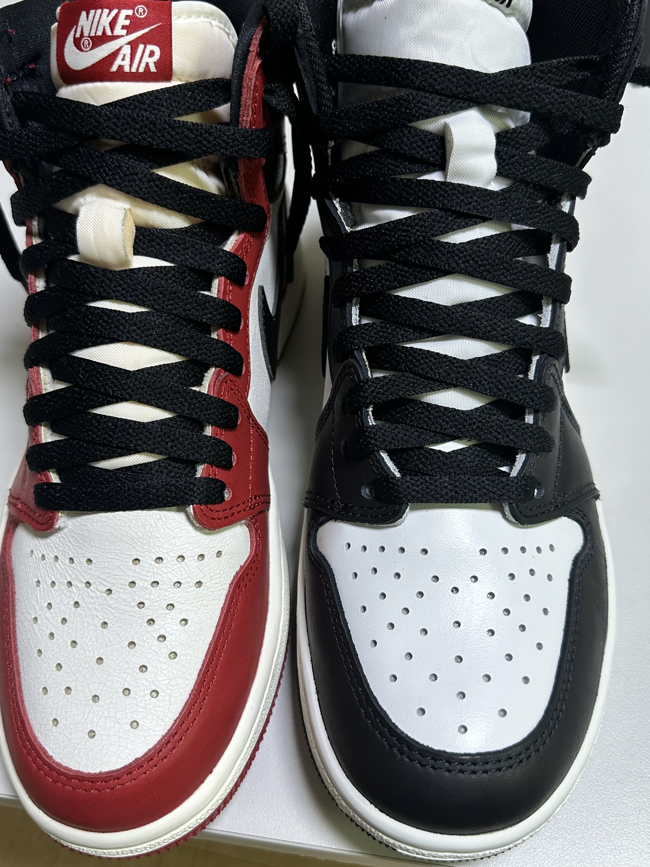 Jordan 1 High 85 Black White, Jordan 1 Retro High OG Chicago 2022 착용 스타일 - 2
