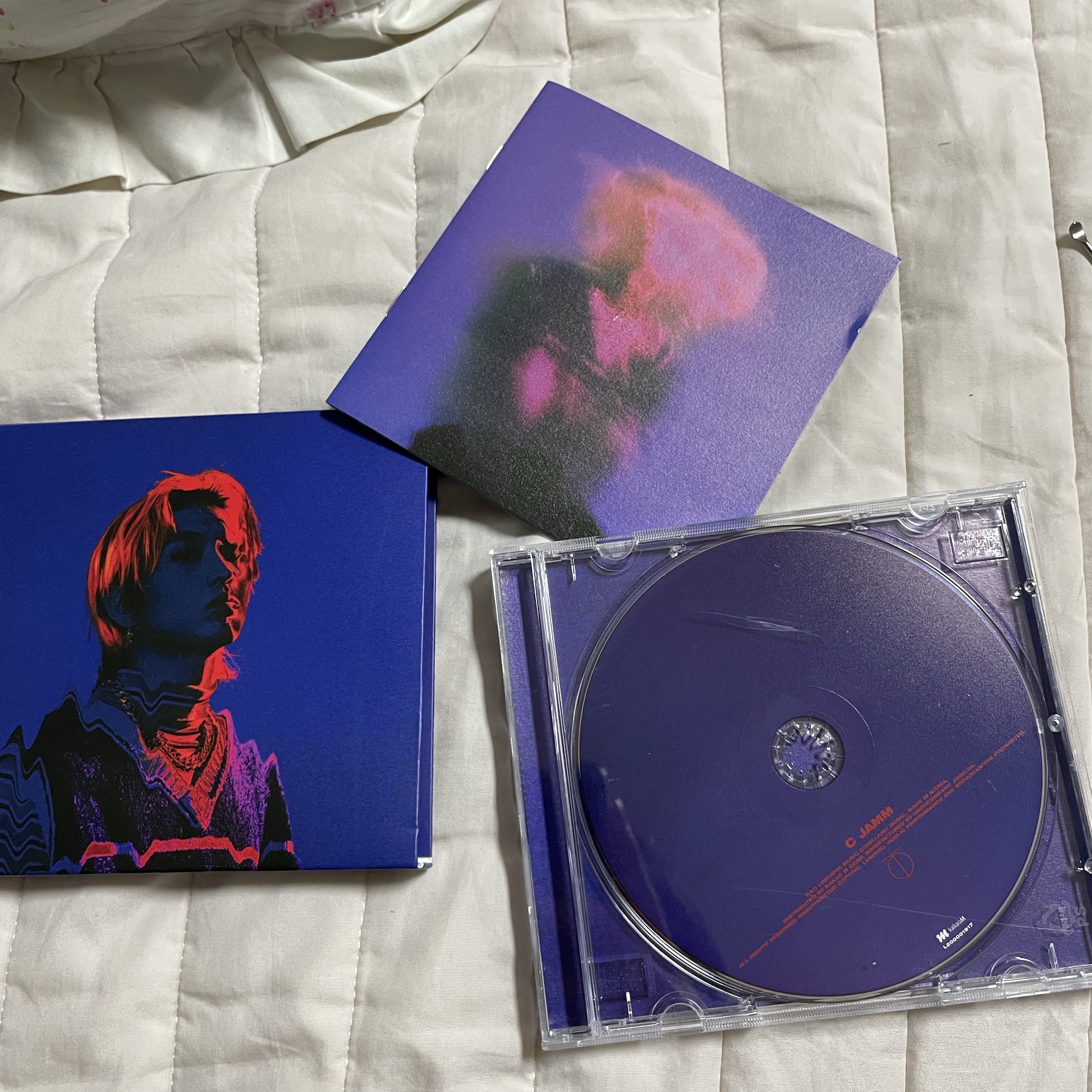 C JAMM 1st Mini Album Keung CD 착용 스타일
