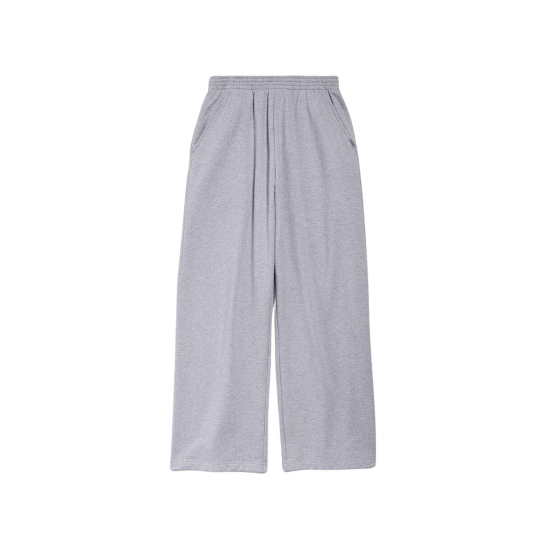 773461TRVA81300 Balenciaga Patch Garde-Robe Baggy Sweatpants Grey - 대표 이미지 #1