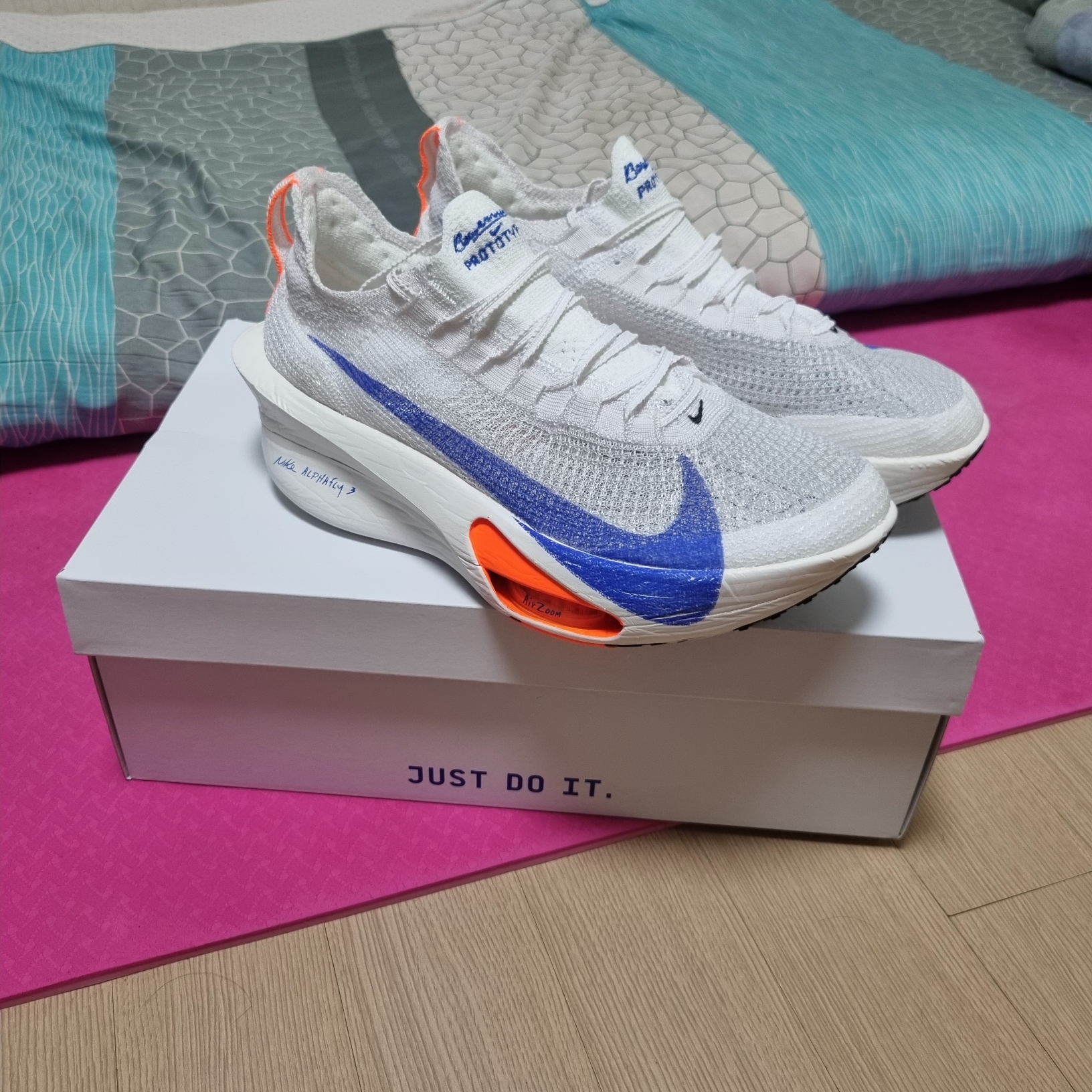 Nike Air Zoom Alphafly Next% 3 Blueprint 착용 스타일 - 2