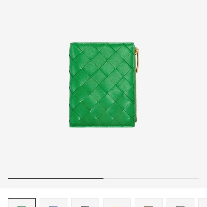 Bottega Veneta Zipped Card Case Parakeet 착용 스타일