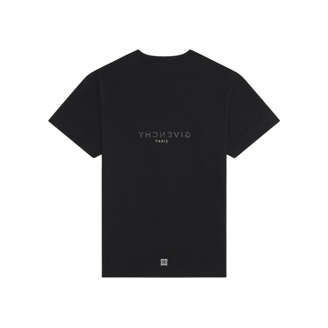 Givenchy Reverse Slim Fit T-Shirt in Cotton Black 상세 이미지 2