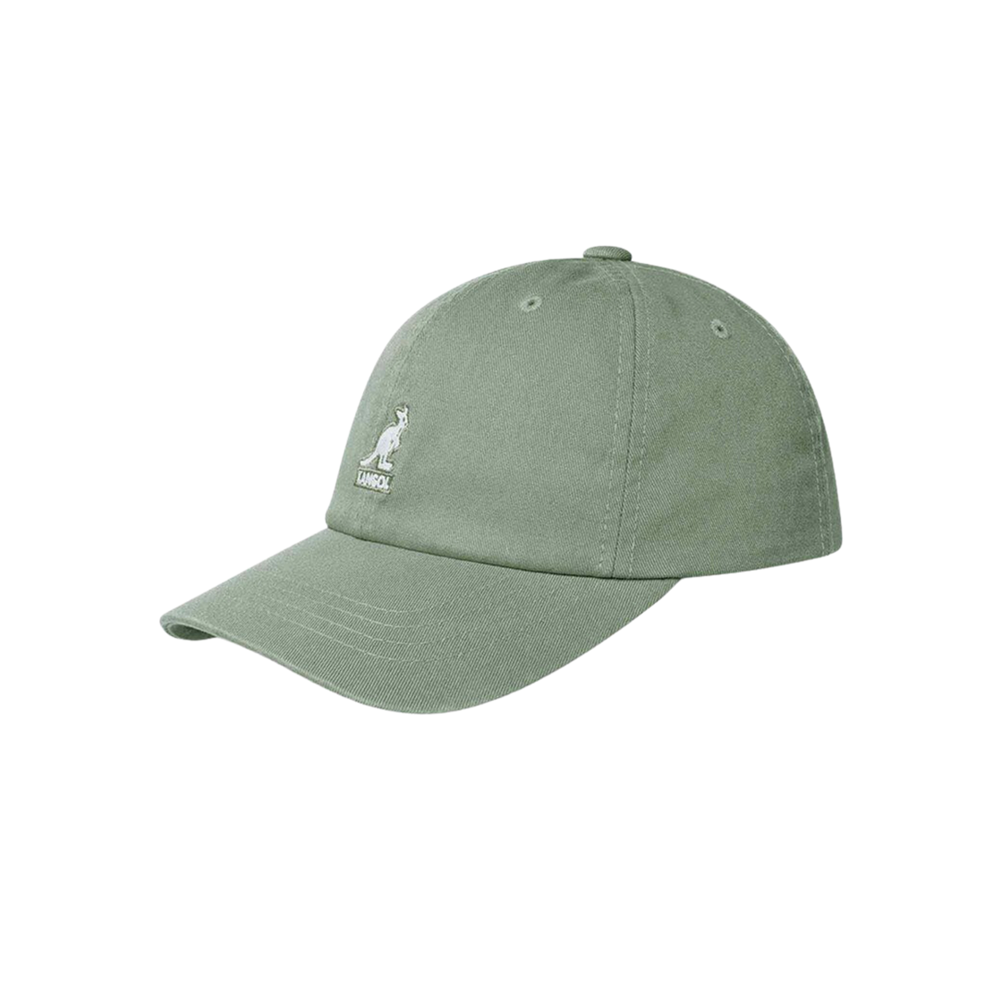 Kangol Washed Baseball Cap Oil Green 상세 이미지 1