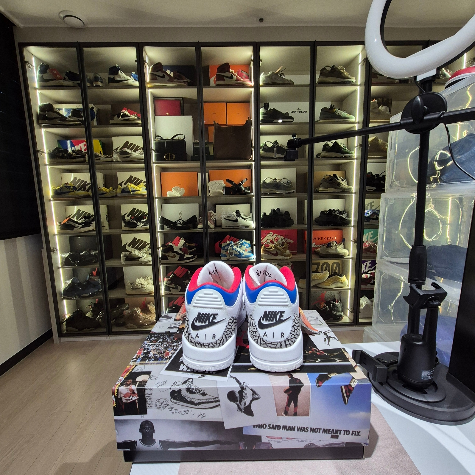 (W) Jordan 3 Retro Seoul 착용 스타일 - 4