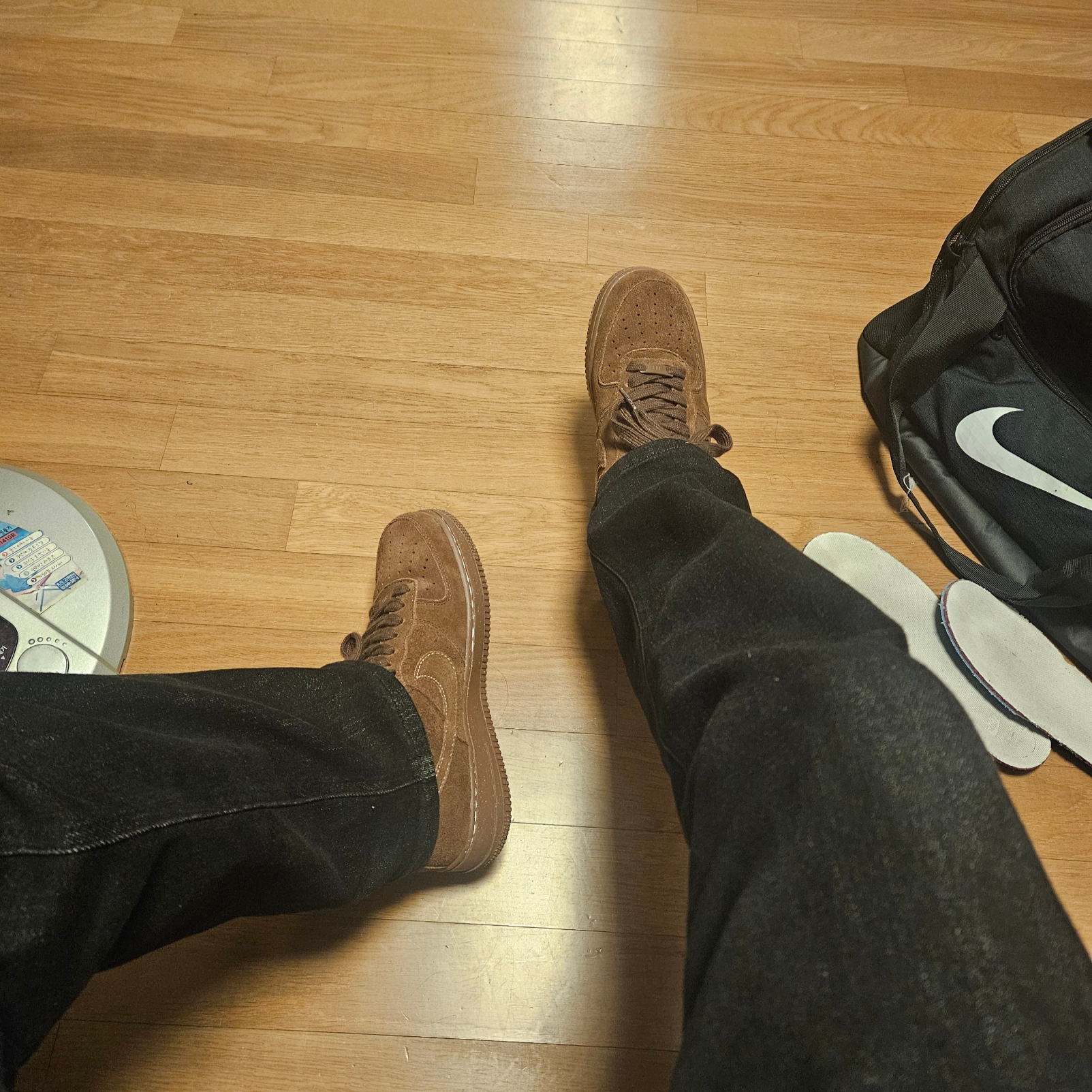 (W) Nike Air Force 1 '07 Cacao Wow 착용 스타일