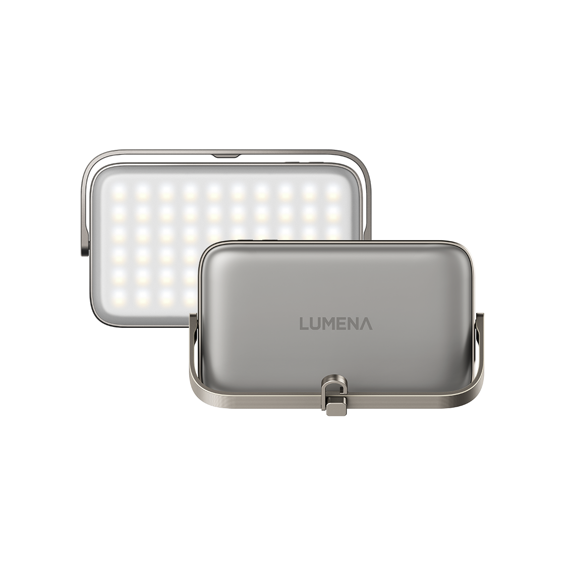 LUMENA-PLUS2-GY Lumena Plus 2 LED Camping Lantern Pebble Gey