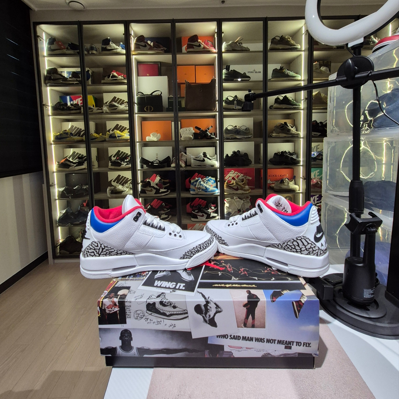 (W) Jordan 3 Retro Seoul 착용 스타일 - 5