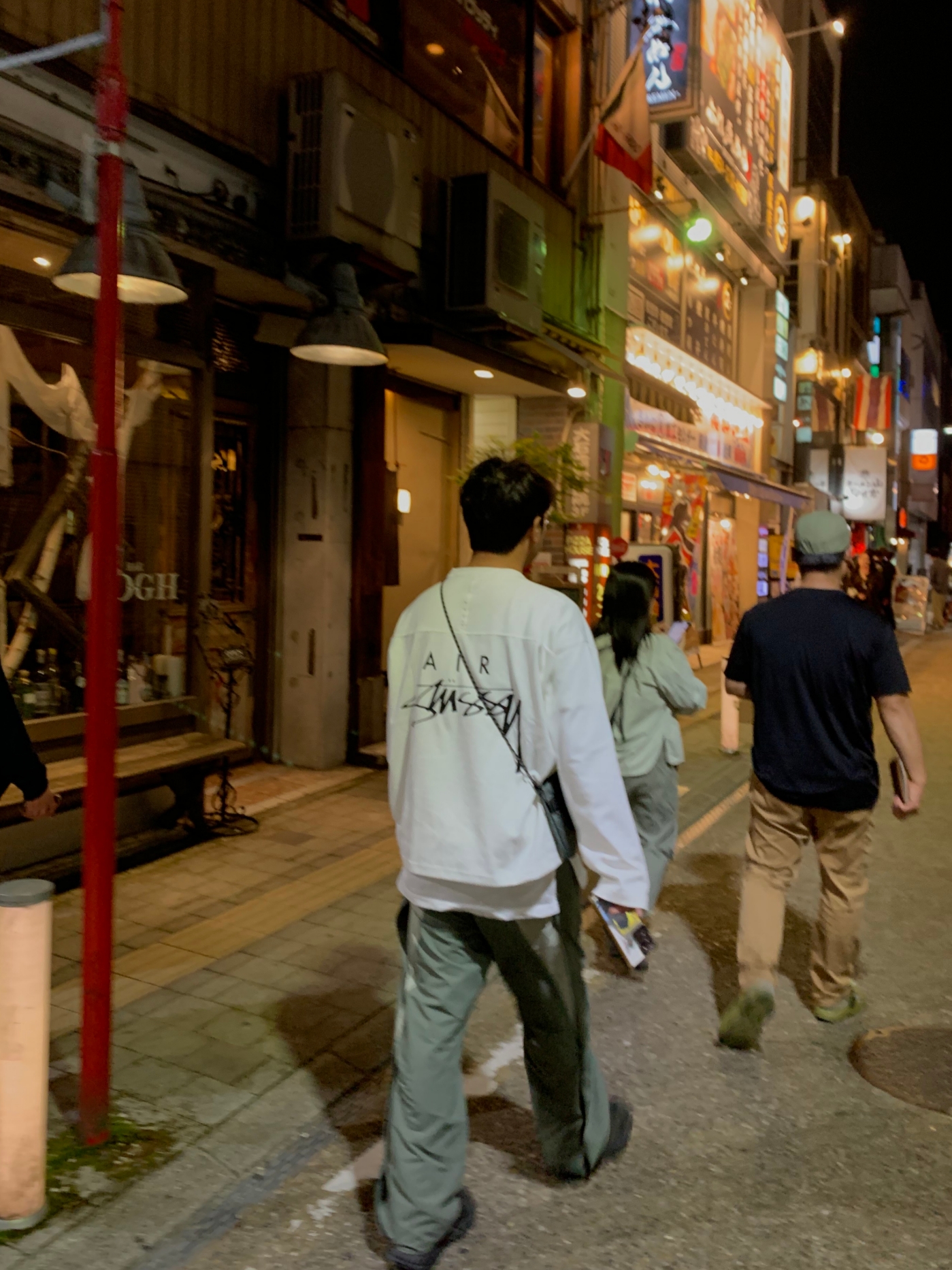 Nike x Stussy Long Sleeve Top Sail (FJ9164-133), Hoka Tor Ultra Hi 2 WP Black 착용 스타일