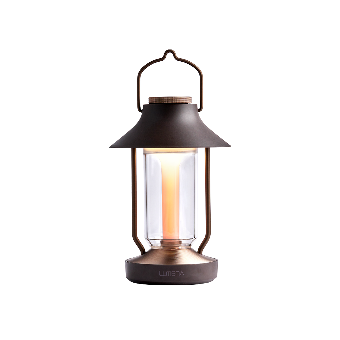 THE-CLASSIC-DB Lumena THE CLASSIC Emotional LED Camping Lantern Dark Brown