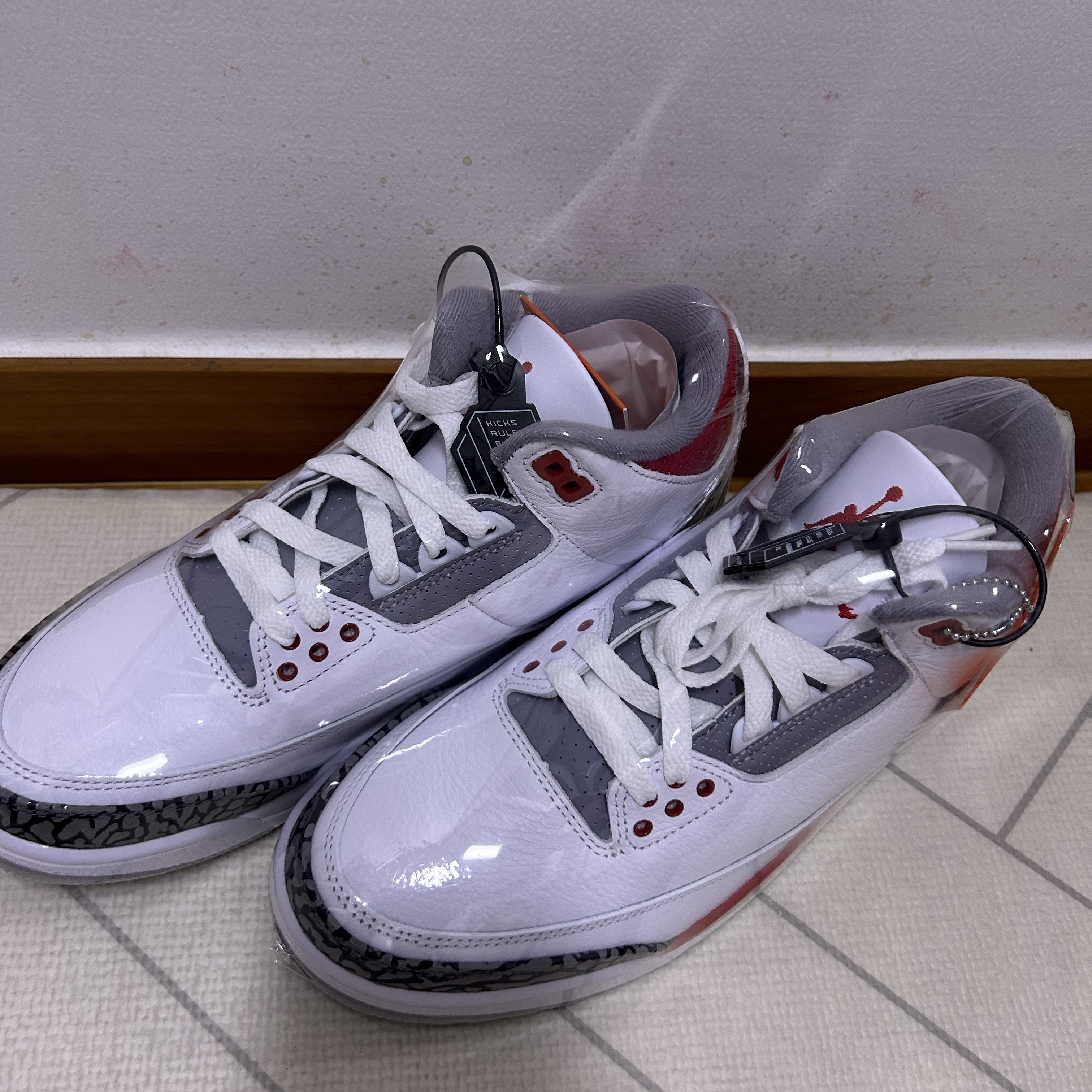 Jordan 3 Retro Fire Red 2022 착용 스타일