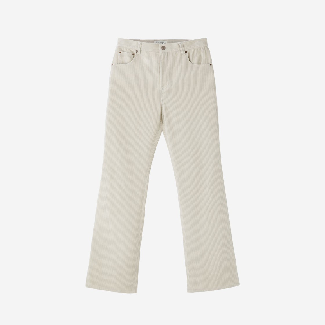 Recto Cotton Corduroy Pants Light Sepia 상세 이미지 1