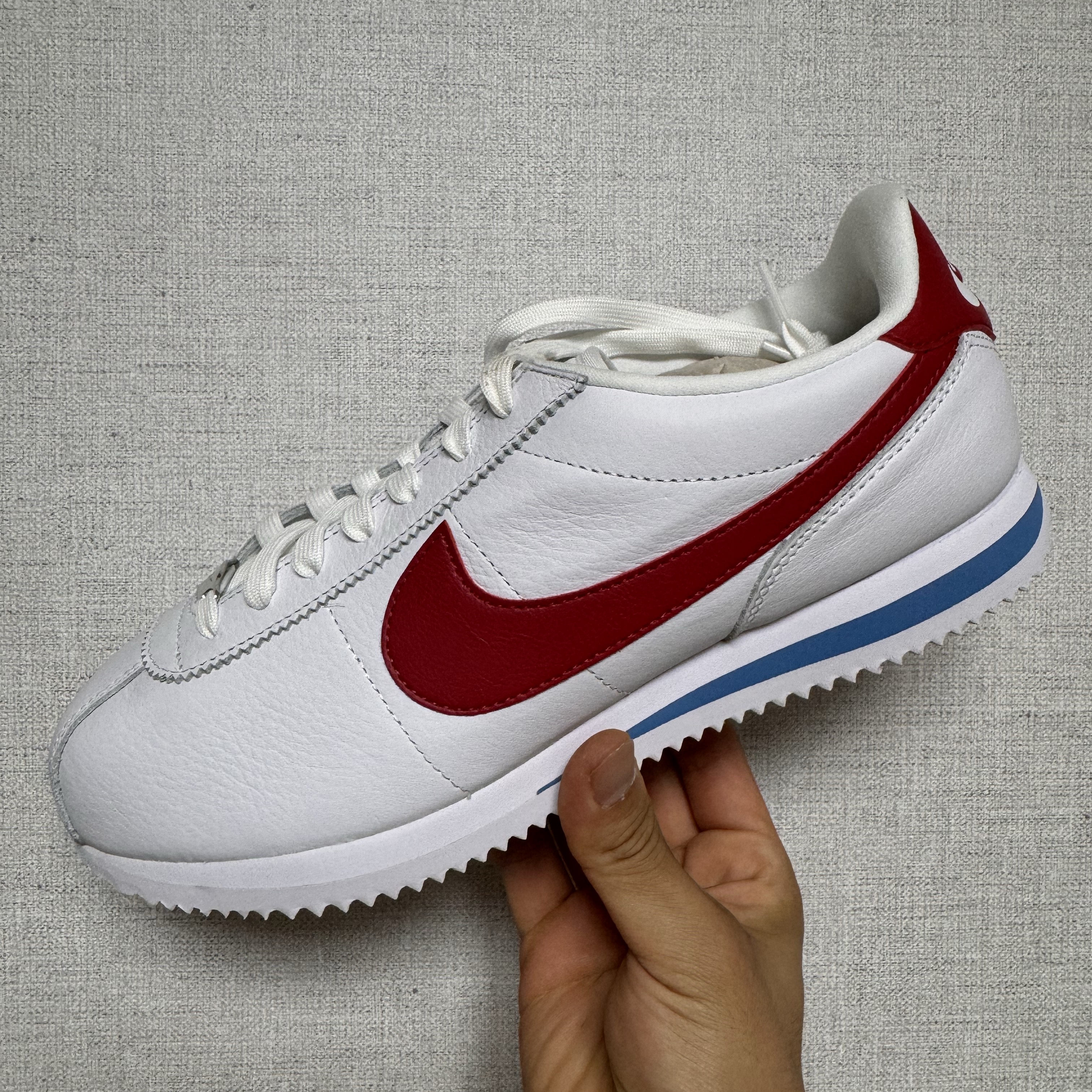 Nike Cortez Varsity Red White & Blue 착용 스타일 - 1