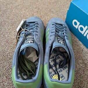 Adidas x END. Samba Deco Spezial Dark Blue 착용 스타일 - 3