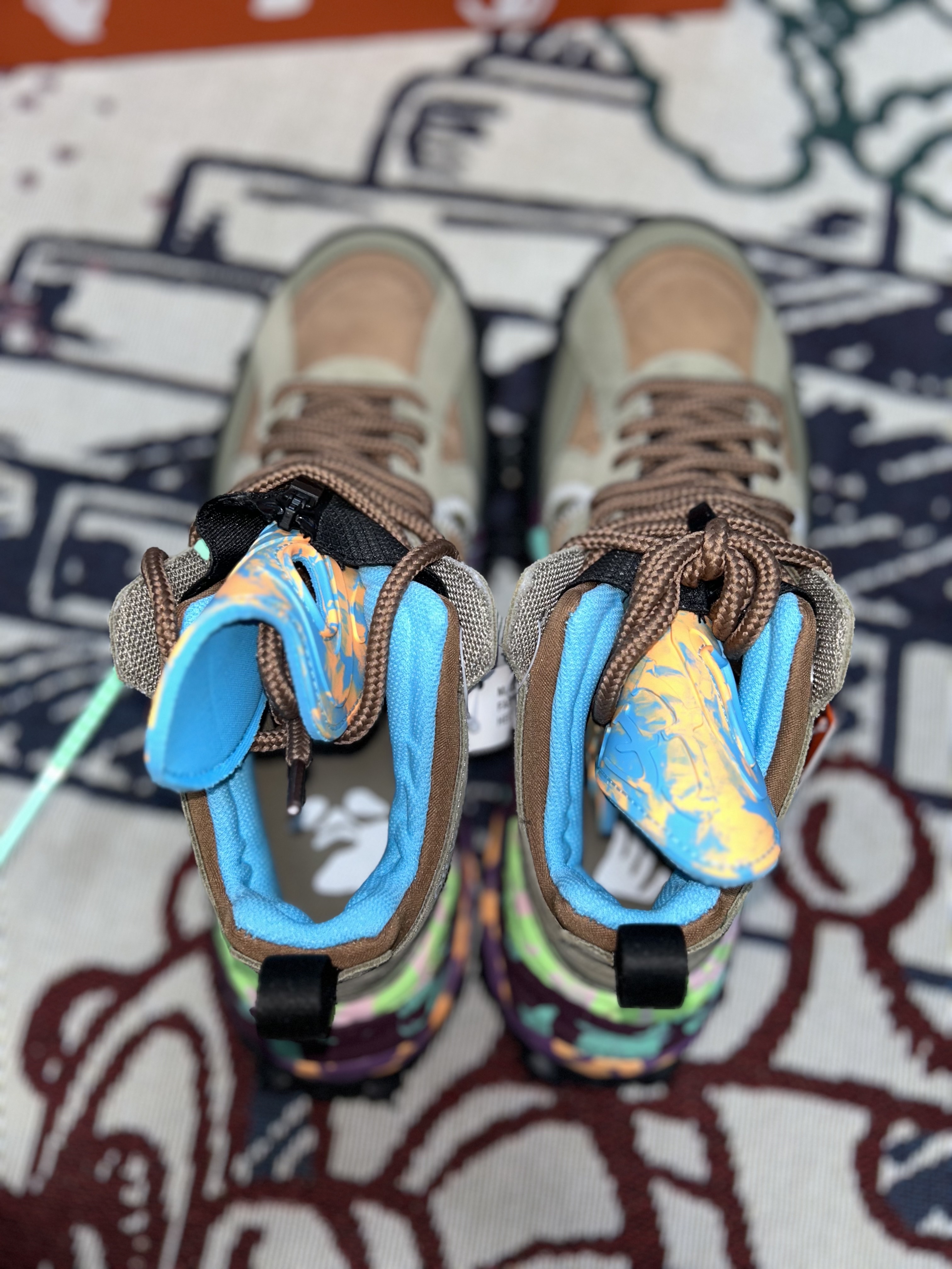 Nike x Off-White Terra Forma Matte Olive 착용 스타일 - 3