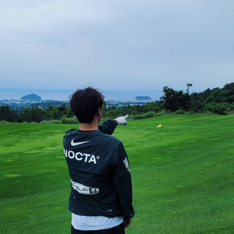 Nike x Drake Nocta Golf Crewneck Top Green - US/EU 착용 스타일